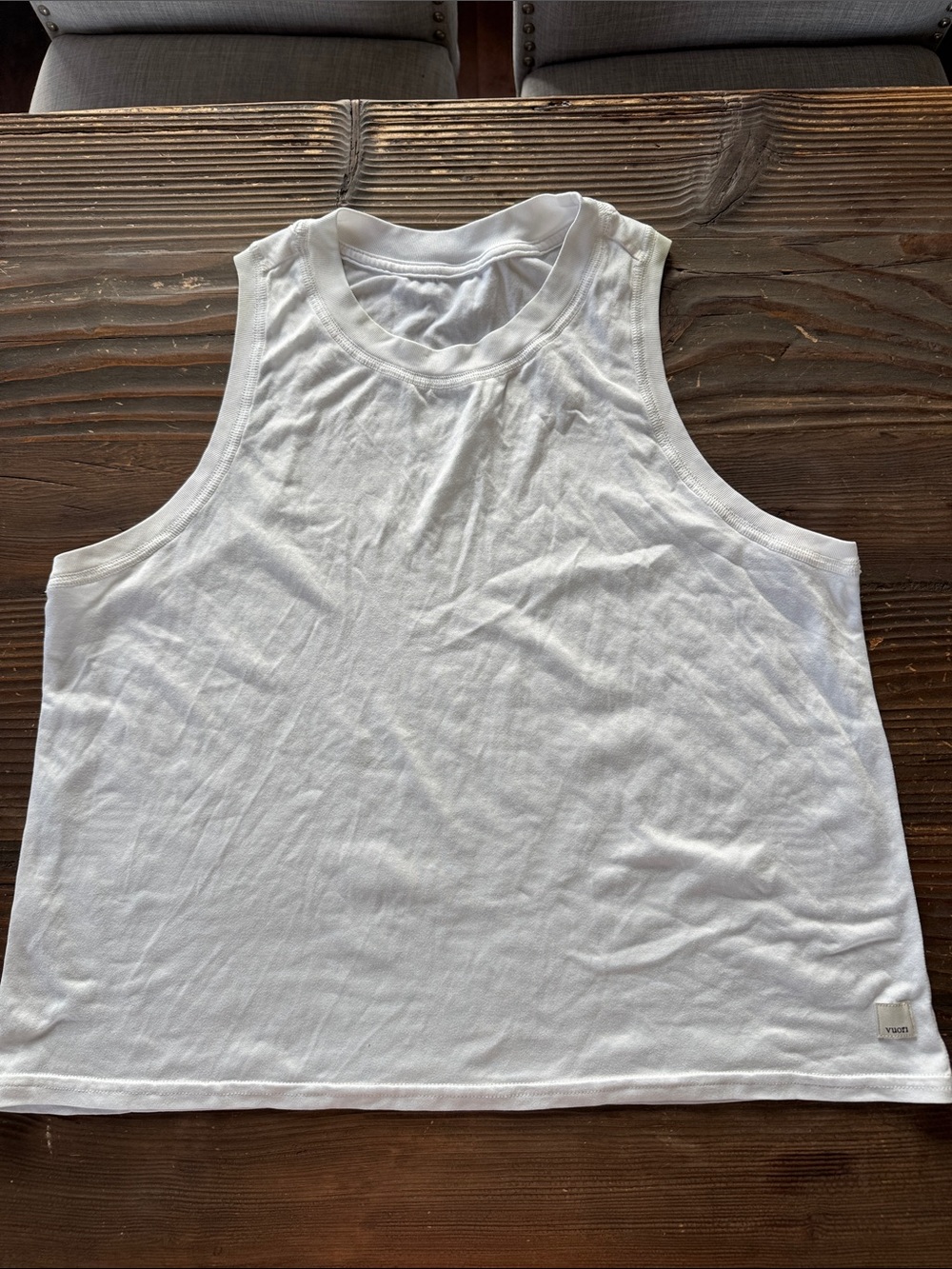 Vuori White Womens Energy Tank Top